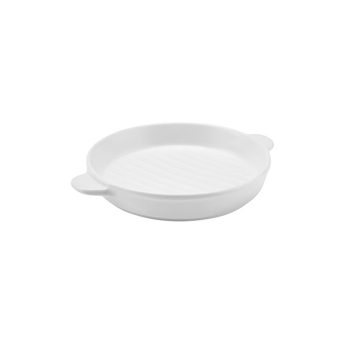 Karaca Malia Yuvarlak Beyaz Fırın Kabı 17 cm