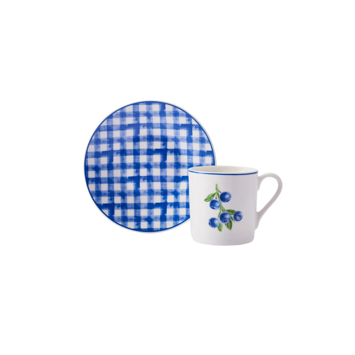 Karaca Piknik 6 Kişilik Kahve Fincan Takımı 80 ml