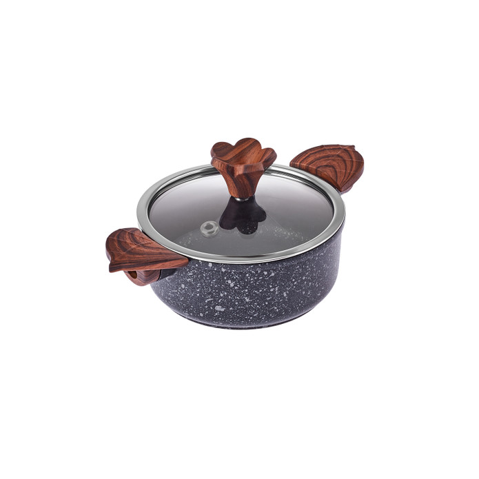 Karaca Biogranit Mini Cooker Black Tencere 12 cm