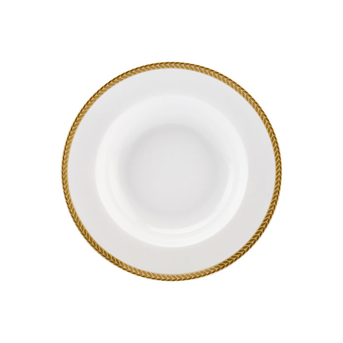 Karaca Roseanne Porselen 24 Parça 6 Kişilik Yemek Takımı Gold