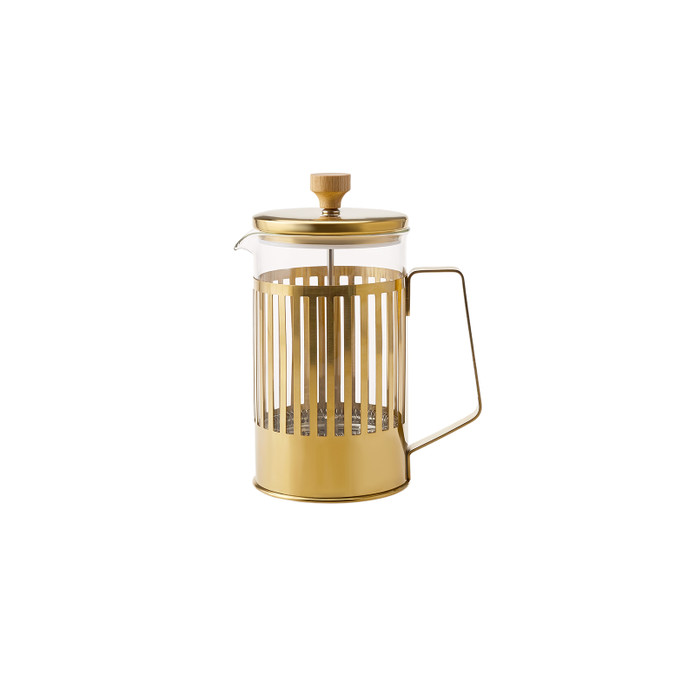 Karaca Stripe Borosilikat Cam French Press 800 ml