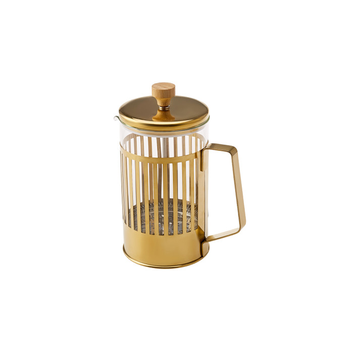 Karaca Stripe Borosilikat Cam French Press 800 ml