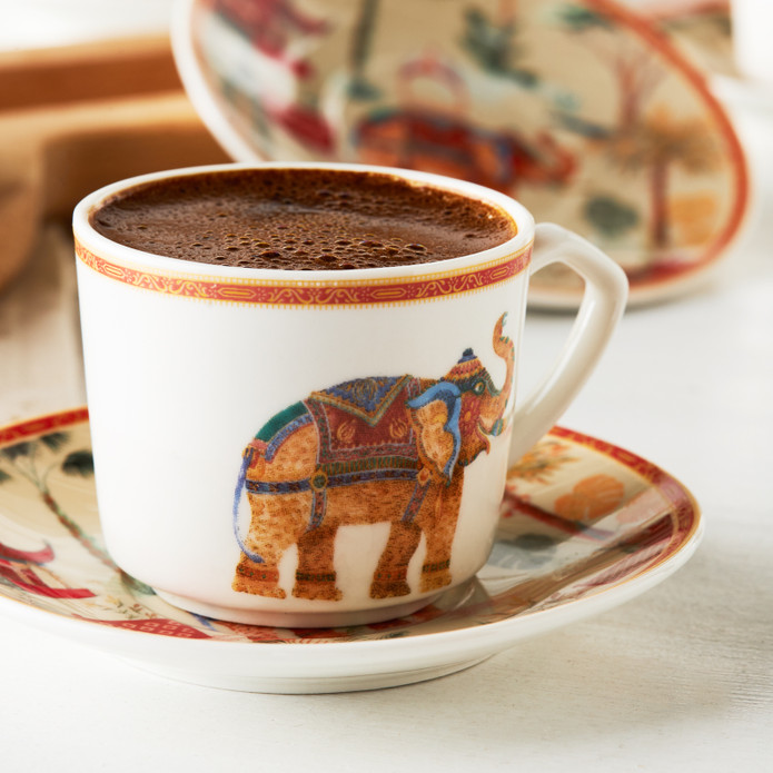 Karaca Moris 6 Kişilik Kahve Fincan Takımı 80 ml