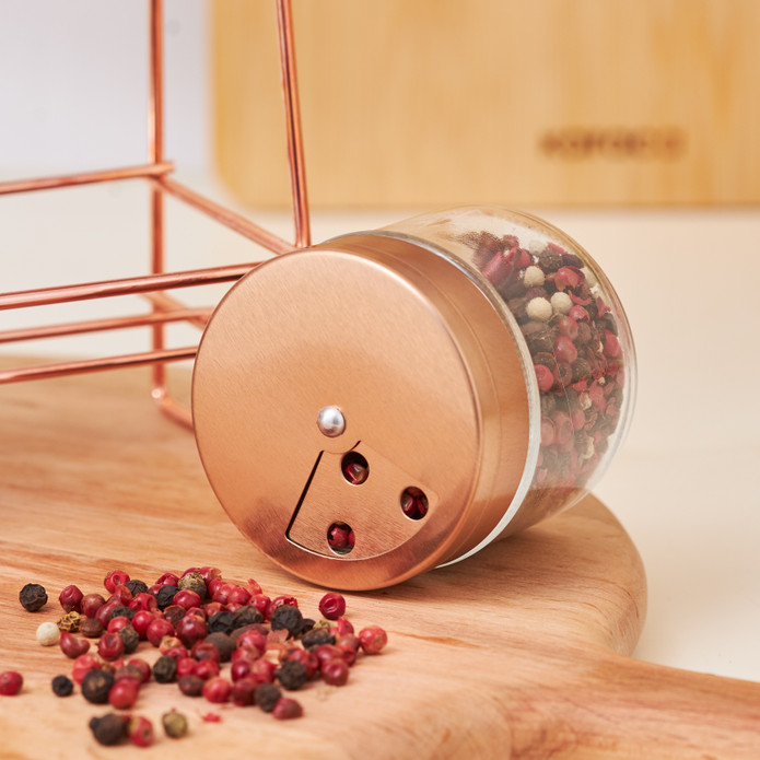 Karaca Top Copper 8 li Baharat Takımı