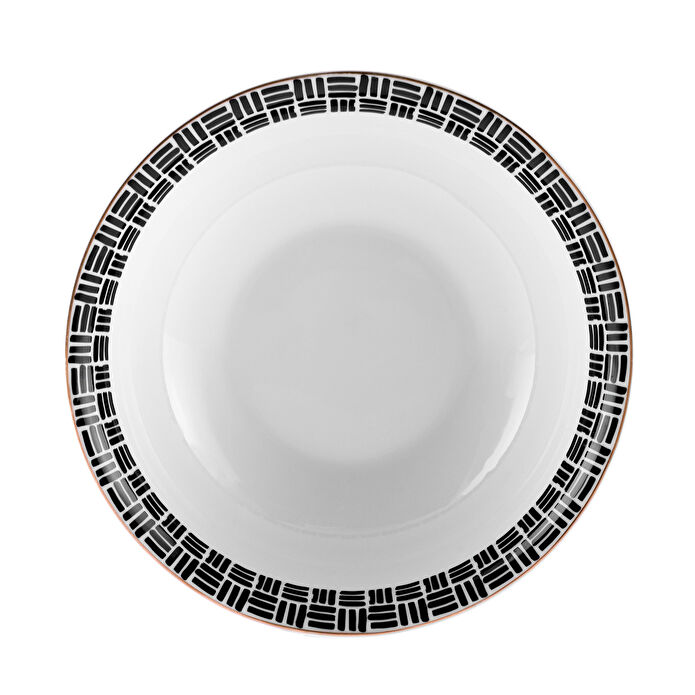 Karaca Monstera Porselen Salata Kasesi 23 cm