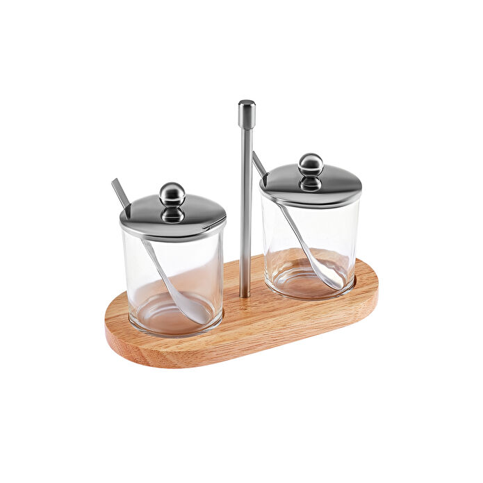 KARACA OMEDA 2'Lİ CAM BAHARAT TAKIMI