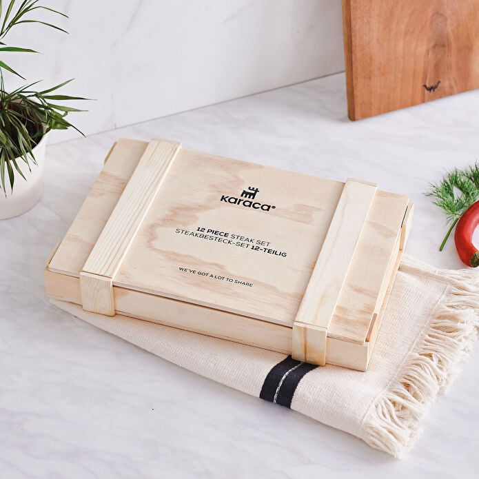 Karaca Pulse 12 Parça Çatal Kaşık Bıçak Steak Takımı