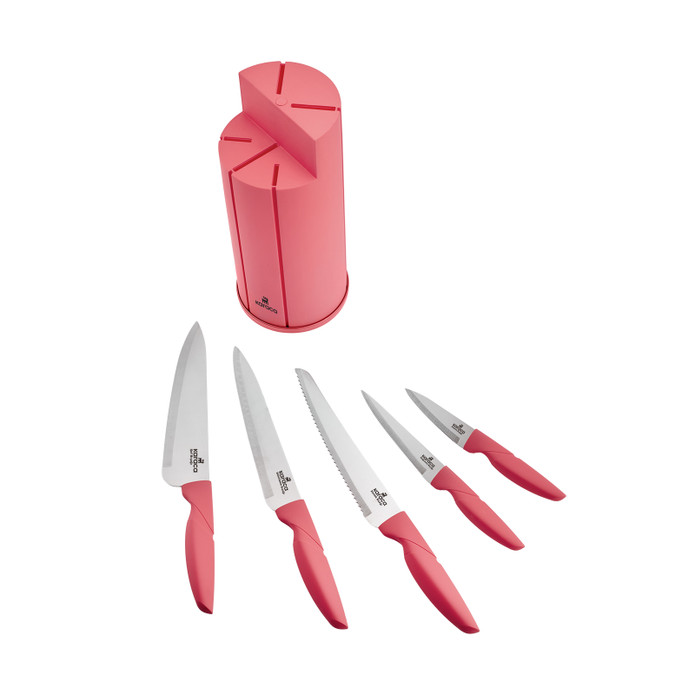 Karaca Proofcut Pink 6 Parça Bıçak Seti