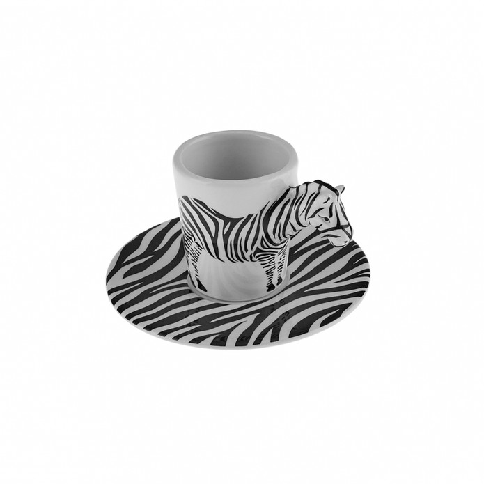 Karaca Zebra 2 Kişilik Kahve Fincan Takımı 60 ml