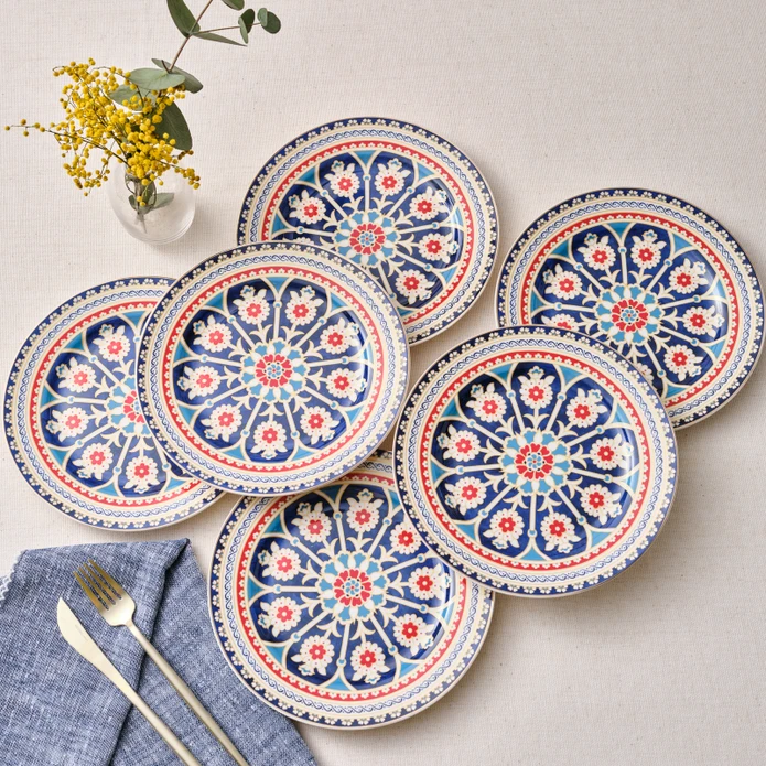 Karaca Söğüt 6 Kişilik Pasta Takımı 19 cm