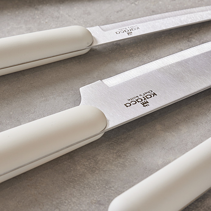 Karaca Right Knife Soft Touch 6 Parça Bıçak Seti Cream