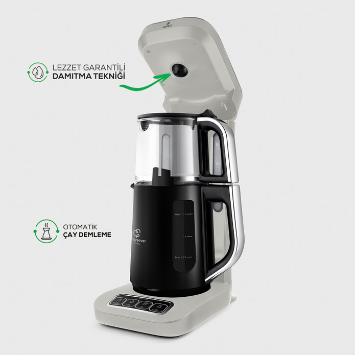 Karaca Robotea Pro 4 in 1 Konuşan Çay Makinesi Starlight