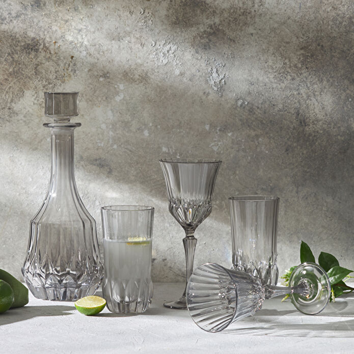 Karaca New Florence 25 Parça Bardak Seti Gri