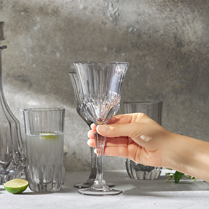 Karaca New Florence 25 Parça Bardak Seti Gri