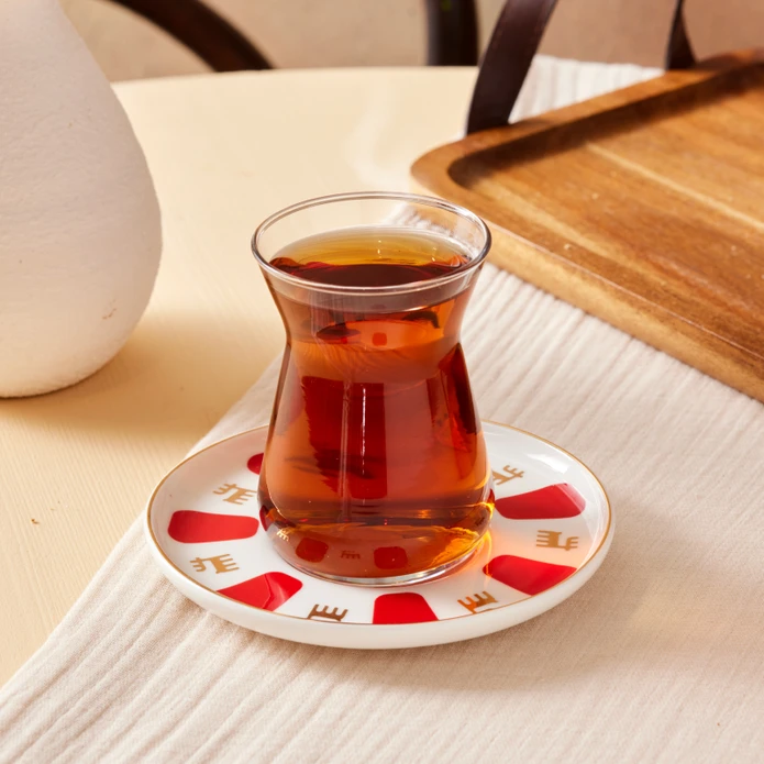 Karaca Bergamot Porselen Tekli Çay Tabağı 12 cm
