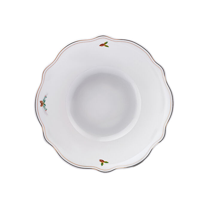 Karaca New Year Yılbaşı Family 24 Parça 6 Kişilik Porselen Yemek Takımı