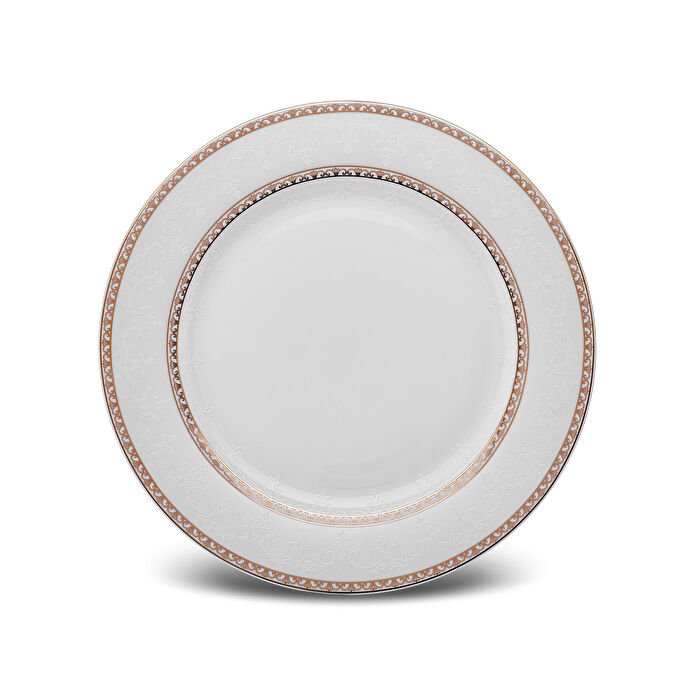 Karaca Cumhuriyet Yüzyılı Devin Porselen 24 Parça 6 Kişilik Yemek Takımı