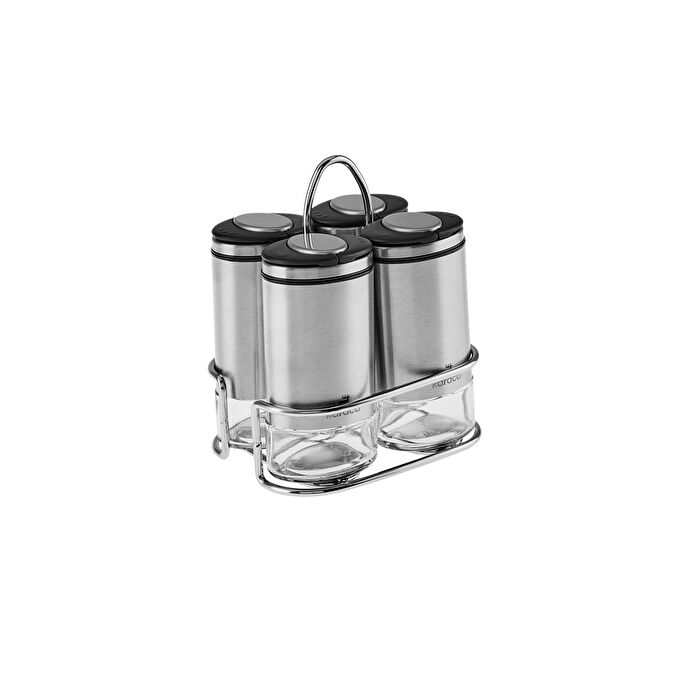 KARACA WALTER INOX 4'LÜ KARE BAHARAT TAKIMI