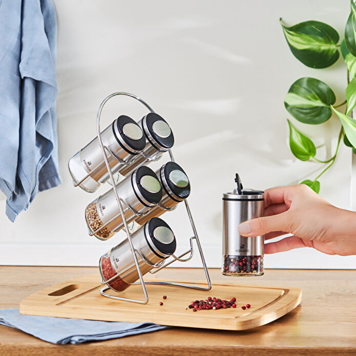 Karaca Walter Inox 6'lı Oval Baharat Takımı