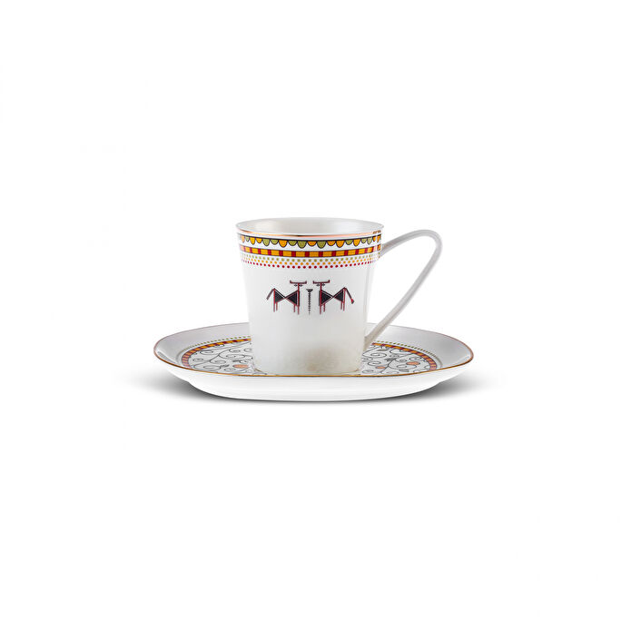 Karaca x Arslantepe Porselen 32 Parça 6 Kişilik Kahvaltı/Servis Takımı