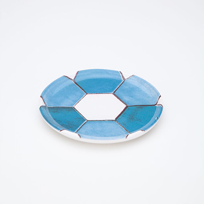 KARACA REFİKA'DAN SADE ÇİNİ 4'LÜ MEZE TABAĞI SETİ 14 CM