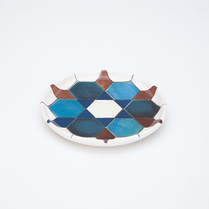 KARACA REFİKA'DAN SADE ÇİNİ 4'LÜ MEZE TABAĞI SETİ 14 CM