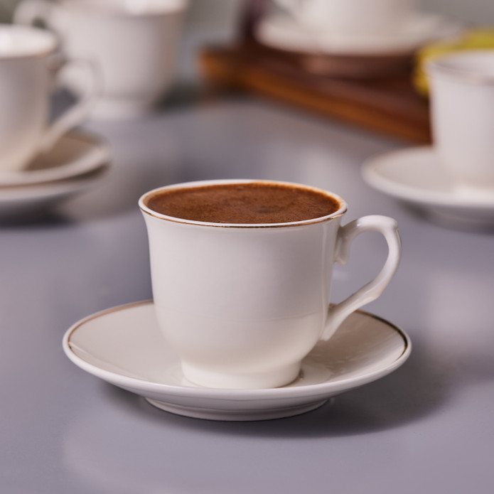 Karaca Seraf 6 Kişilik Kahve Fincanı 90 ml