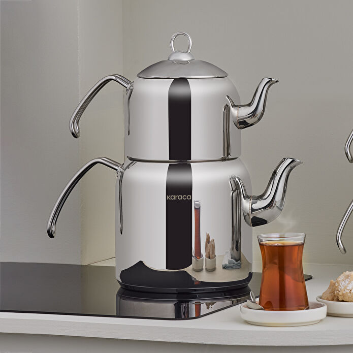 Karaca Esme Çaydanlık Takımı X Large Platin