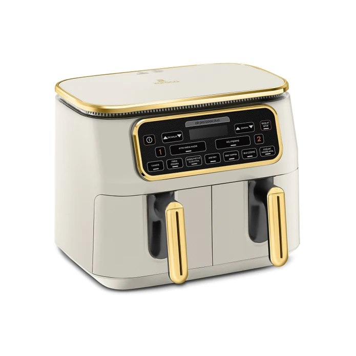 Karaca Air Pro Cook Duo Tandır XXXL 8 Litre Airfryer Stargold 8 Kişilik