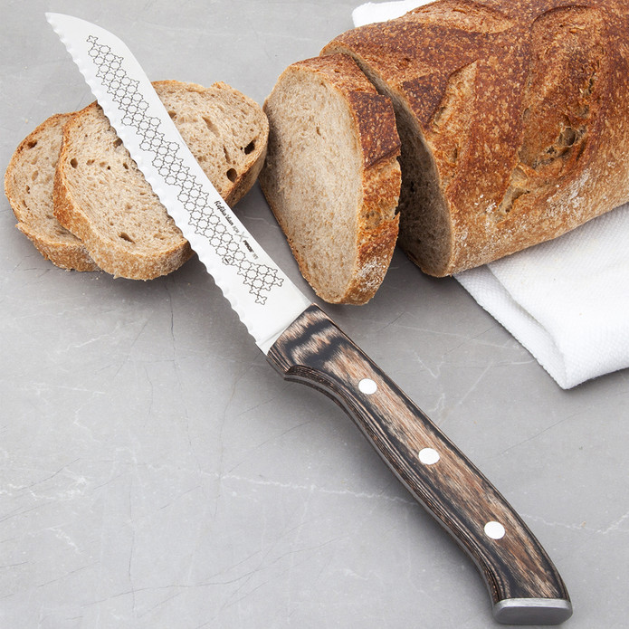 Karaca X Refika'dan Ekmek Bıçağı Kahverengi Saplı