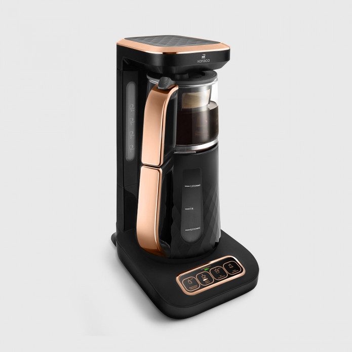Karaca Robotea Pro Quartz 4 in 1 Konuşan Çay Makinesi Black Copper
