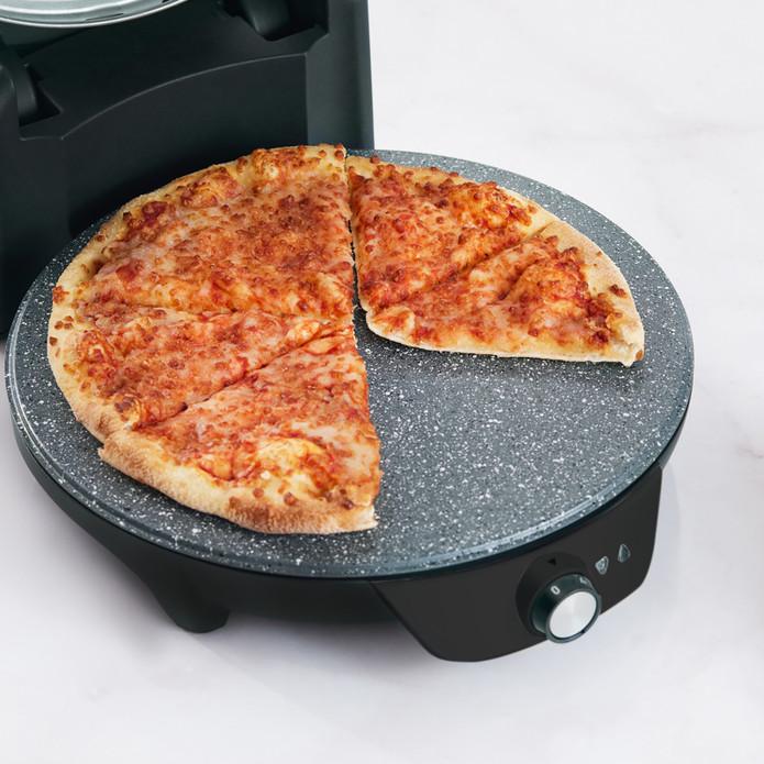 Karaca Gastro 10 İn 1 Pizza Ve Lahmacun Makinesi Biodiamond Cool Gray