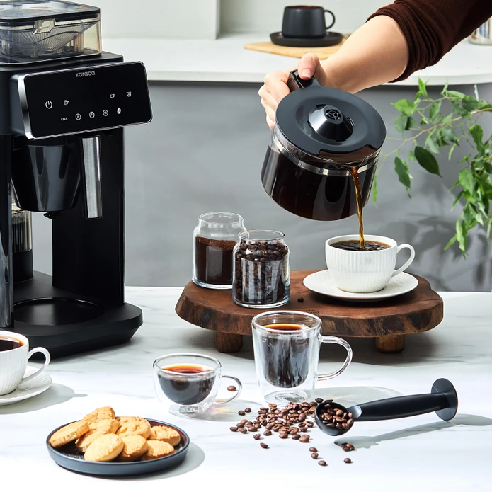 Karaca Coffee Artisan 01 Öğütücülü Filtre Kahve Makinesi Ve Grinder 