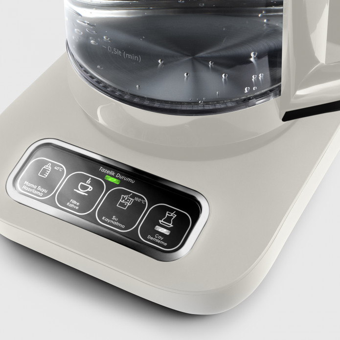 Karaca Robotea Pro 4 in 1 Konuşan Cam Çay Makinesi Starlight