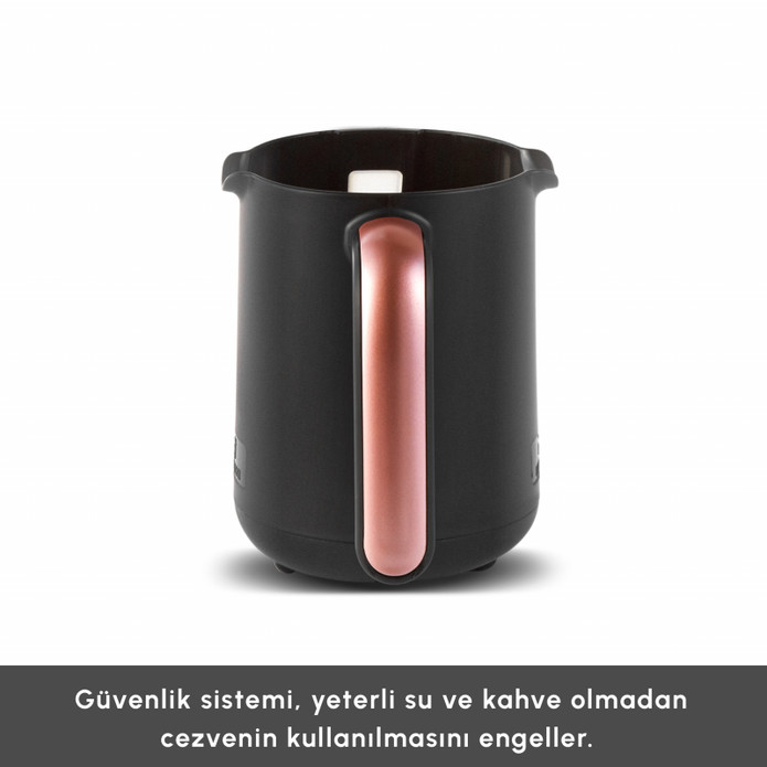 Karaca Hatır Köz Sütlü Türk Kahve Makinesi Rosegold