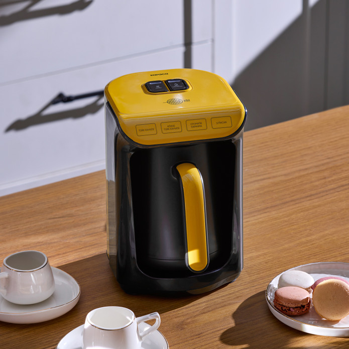 Karaca Hatır Köz Türk Kahve Makinesi Pineapple Yellow
