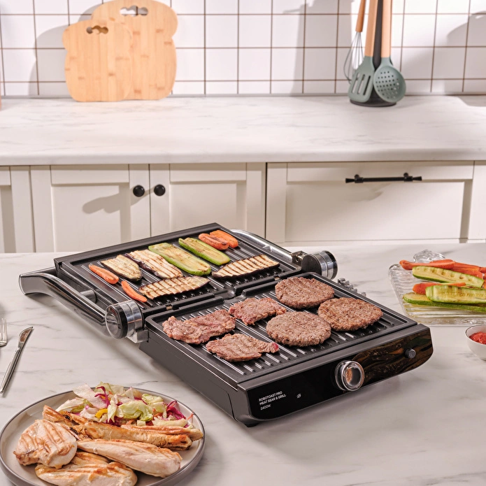 Karaca Robotoast Meat Sear 8 Kişilik Döküm Grill Tost Makinesi
