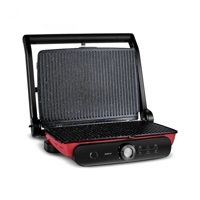 Karaca Gastro Grill Pro 2400W Izgara ve Tost Makinesi Kırmızı