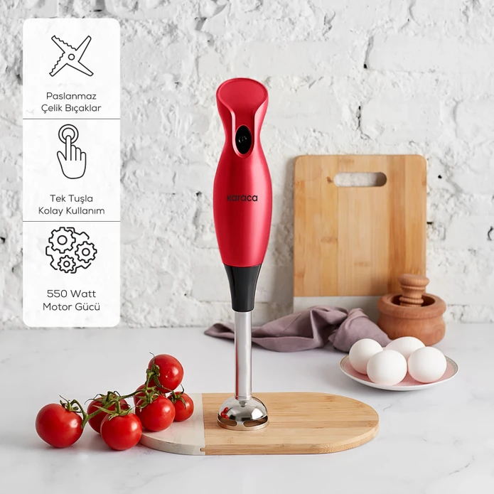 Karaca Çubuk Blender Imperial Red