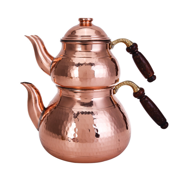 Karaca Nish Copper New Bakır Çaydanlık Takımı