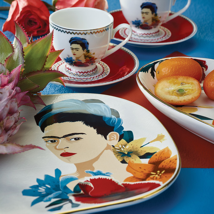 Karaca Frida Kahlo Kayık Tabak Küçük