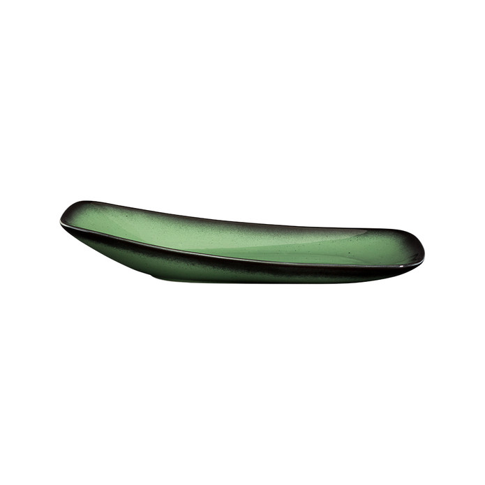 Jumbo Joy Green Kayık Tabak 19 cm
