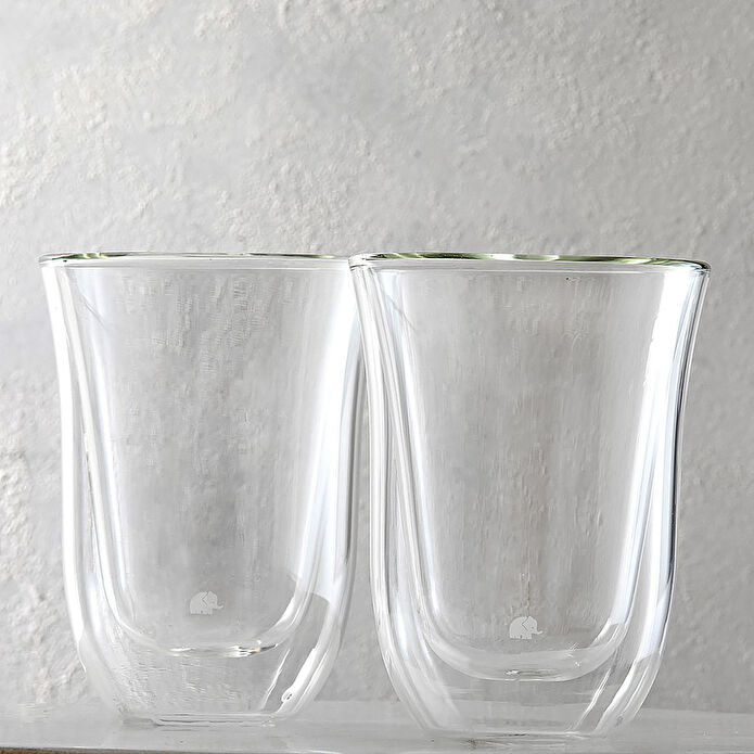 Jumbo Glory D.wall 2'li Çift Cidarlı Bardak 300 ml