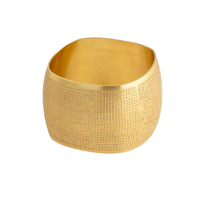 Jumbo Qarina 341 4'lü Gold Peçete Yüzüğü Seti