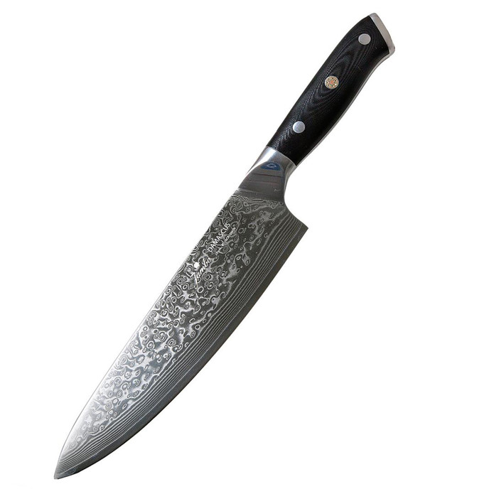 Jumbo Kitaye Damascus Chef Bıçak 20 cm