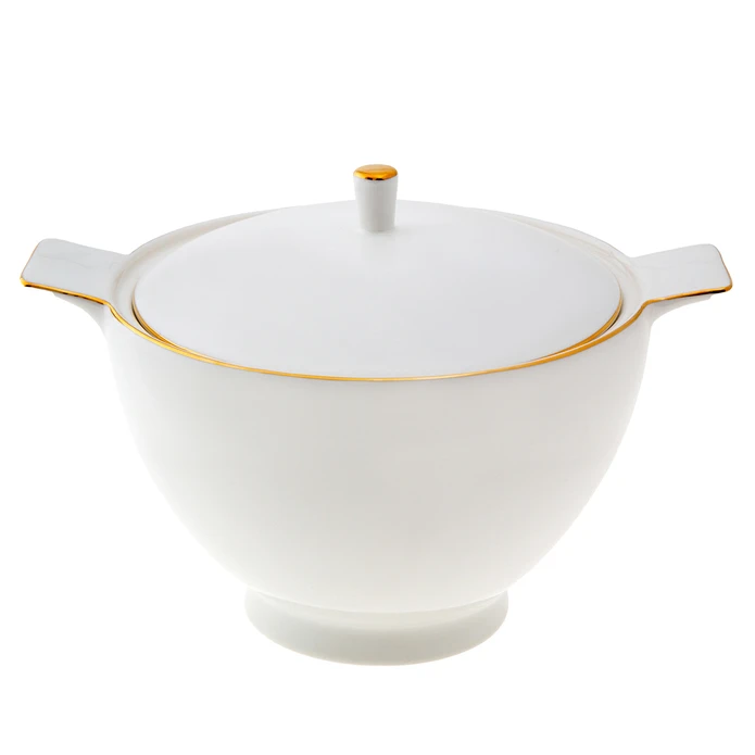 Jumbo Cloud Porselen 56 Parça 12 Kişilik Yemek Takımı Gold