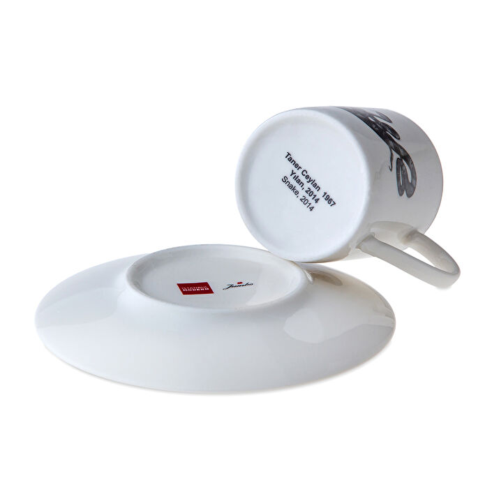 Jumbo X İstanbul Modern Taner Ceylan Yılan 2 Kişilik Kahve Fincan Takımı