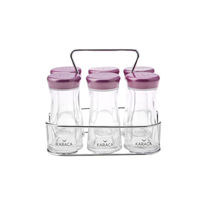 Karaca Ocha Mor 7 Parça Baharat Takımı