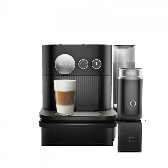 Nespresso D85 Expert Milk Anthracite Klasik Kahve Makinesi Grey