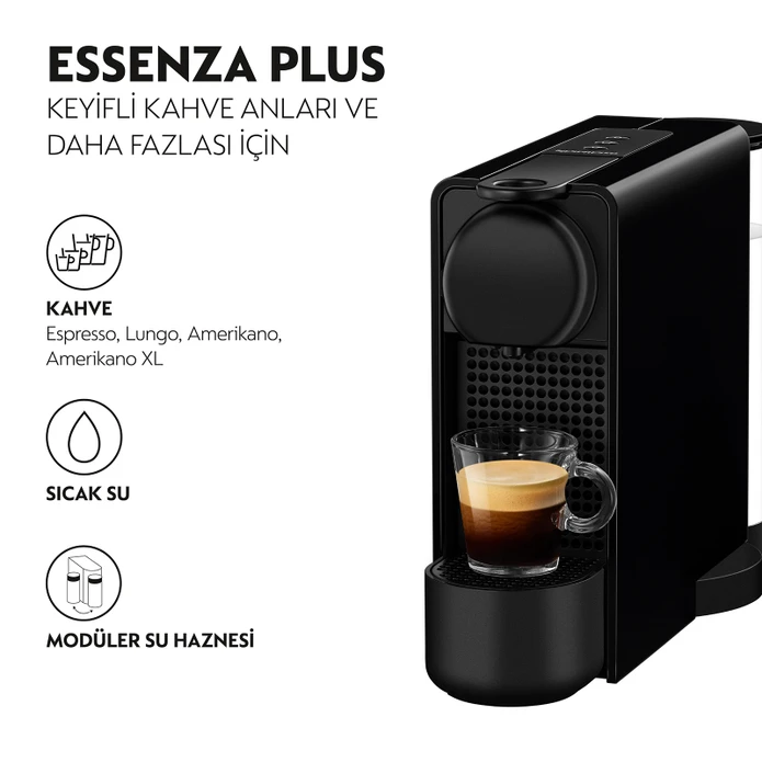 Nespresso C45 Essenza Plus Black
